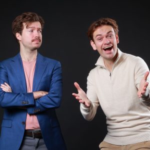 Thijs van Deudekom en Thomas van der Schaft zijn te boeken via Zorgsprekers